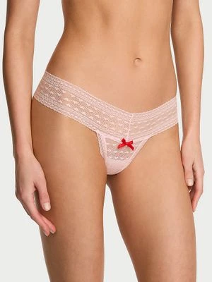 Lacie Stringi z siateczki Heart Lace Victoria's Secret