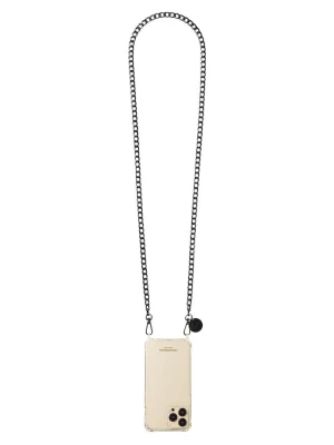 LaCoqueFrançaise łańcuszek do telefonu Sona 120 cm czarny