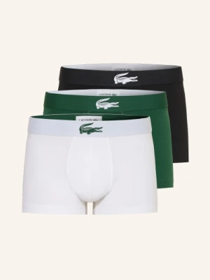 Lacoste 3-Pak Bokserek gruen