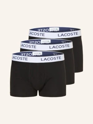 Lacoste 3-Pak Bokserek schwarz CZARNY