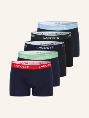 Lacoste 5-Pak Bokserek rot