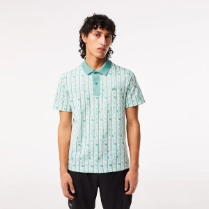 Lacoste Active Erkek Regular Fit Baskılı Yeşil Polo