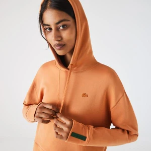 Zdjęcie produktu Lacoste Active Kadın Relaxed Fit Kapüşonlu Turuncu Sweatshirt