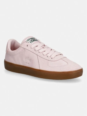 Lacoste BASESHOT PRO sneakersy damskie zamszowe