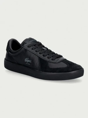 Lacoste BASESHOT PRO sneakersy męskie skórzane czarny