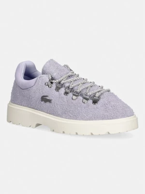 Lacoste Baseshot sneakersy damskie zamszowe