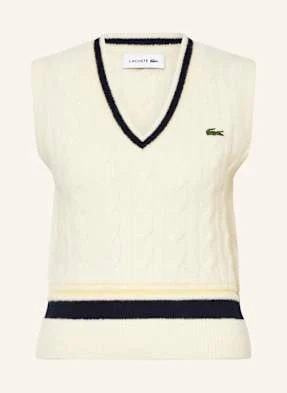 Lacoste Bezrękawnik beige