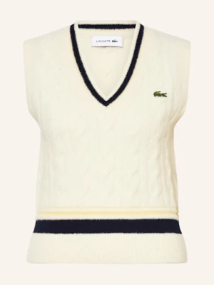 Lacoste Bezrękawnik beige