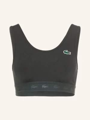 Lacoste Biustonosz Sportowy schwarz CZARNY
