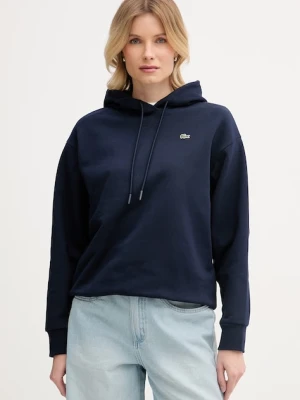 Lacoste bluza z kapturem damska bawełniana