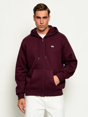 Lacoste Bluza | Classic fit bordowy