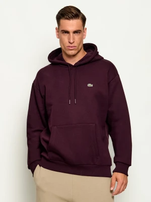Lacoste Bluza | Classic fit bordowy