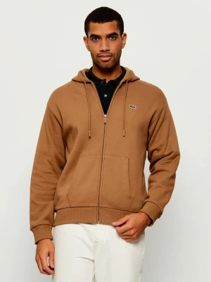 Lacoste Bluza | Classic fit brązowy