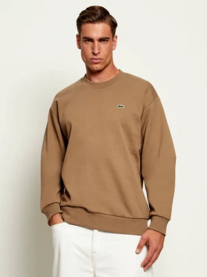 Lacoste Bluza | Classic fit brązowy