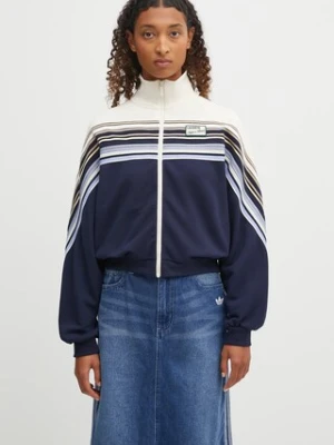 Lacoste bluza damska kolor granatowy wzorzysta SF5247