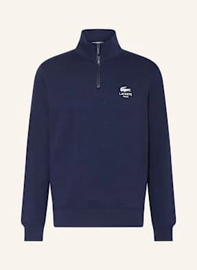 Lacoste Bluza Dresowa Typu Troyer blau