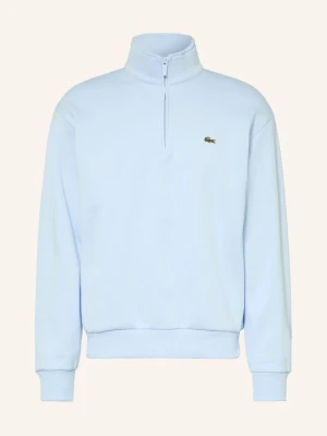 Lacoste Bluza Dresowa Typu Troyer blau JASNONIEBIESKI