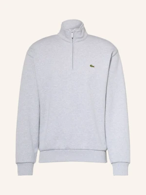 Lacoste Bluza Dresowa Typu Troyer grau JASNOCZARY