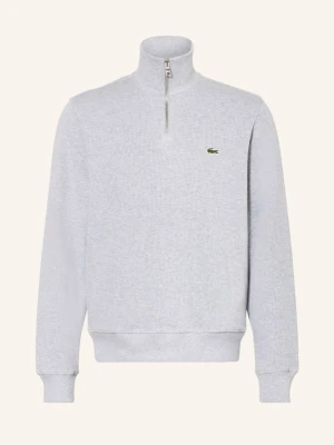 Lacoste Bluza Dresowa Typu Troyer grau JASNOCZARY