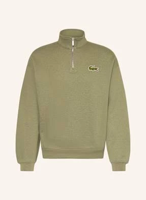 Lacoste Bluza Dresowa Typu Troyer gruen