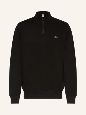 Lacoste Bluza Dresowa Typu Troyer schwarz CZARNY