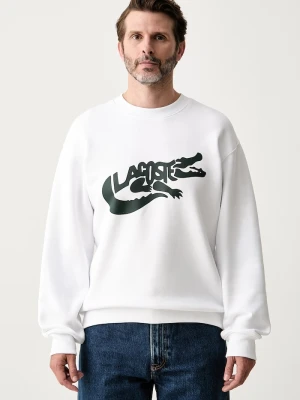 Lacoste bluza męska bawełniana biały