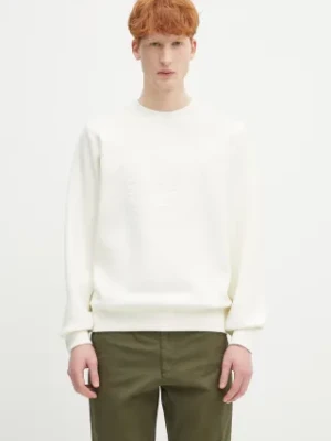 Lacoste bluza męska kolor beżowy z aplikacją SH9959