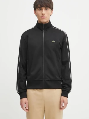Lacoste bluza męska kolor czarny gładka