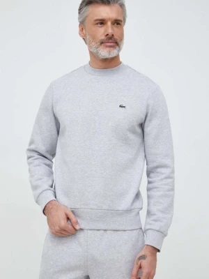 Lacoste bluza męska kolor szary gładka SH9608-132