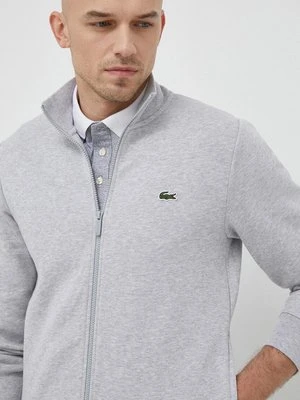 Lacoste bluza męska kolor szary gładka SH9622-031