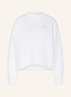 Lacoste Bluza Nierozpinana Oversize weiss