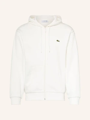 Lacoste Bluza Rozpinana weiss BIAŁY