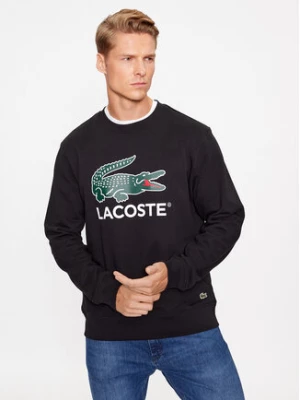 Lacoste Bluza SH1281 Czarny Classic Fit