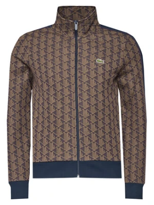 Lacoste Bluza SH1368 Brązowy Regular Fit