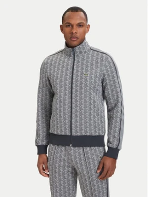 Lacoste Bluza SH1368 Szary Regular Fit