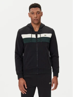 Lacoste Bluza SH5913 Czarny Regular Fit