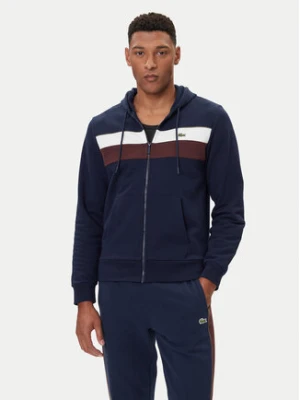 Lacoste Bluza SH5913 Granatowy Regular Fit