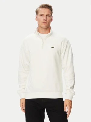 Lacoste Bluza SH8866 Kremowy Regular Fit