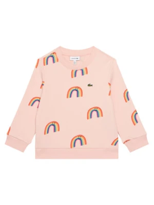 Lacoste Bluza SJ8433 Różowy Regular Fit