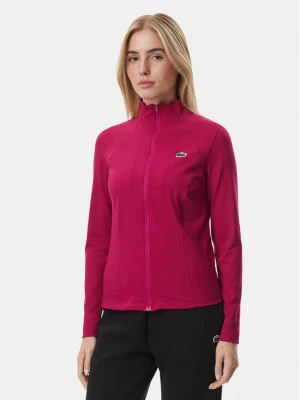 Lacoste Bluza techniczna SF0145 Czerwony Slim Fit