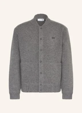 Lacoste Bluza Z Dzianiny Z Wełną Merynosową grau