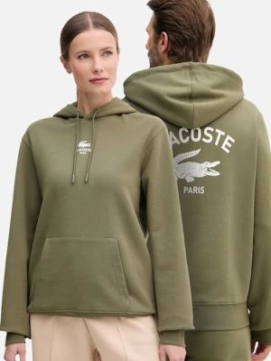 Lacoste bluza z kapturem bawełniana
