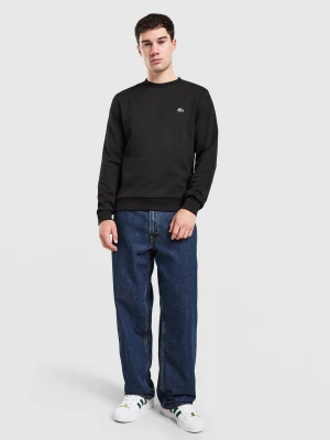 Lacoste Bluza Dbl Knit Sweat czarny