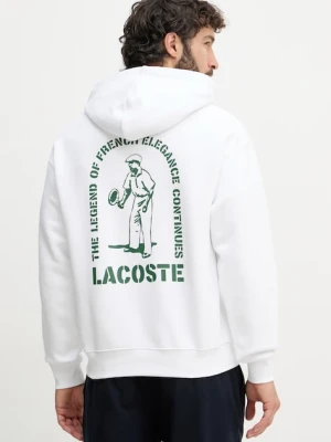 Lacoste bluza z kapturem męska bawełniana