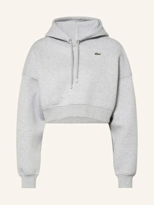Lacoste Bluza Z Kapturem Oversize grau SZARY