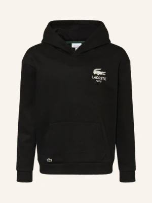 Lacoste Bluza Z Kapturem schwarz