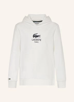 Lacoste Bluza Z Kapturem weiss