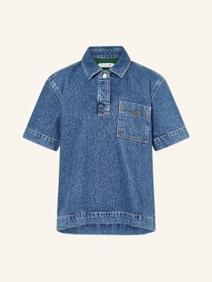 Lacoste Bluzka Jeansowa blau