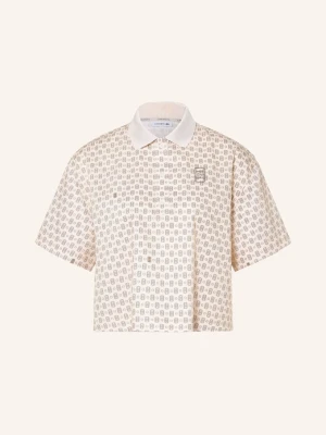 Lacoste Bluzka Koszulowa beige brązowy