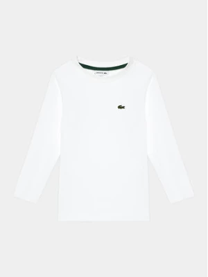 Lacoste Bluzka TJ1123 Biały Regular Fit